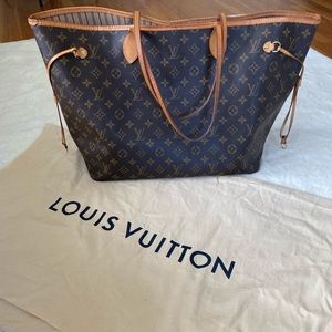 Authentic Louis Vuitton Neverfull GM Tote
